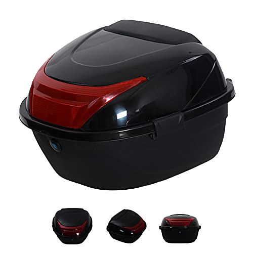 Top Case Moto Universel avec Réflecteur de Sécurité et Support - 2