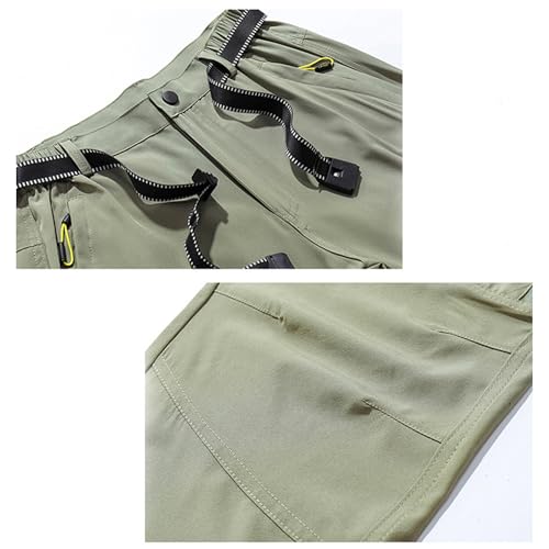 Men's Outdoor Quick Drying Pants are Lightweight, Breathable, Sun Resistant, Hiking, and Mountaineering Loose Pant3