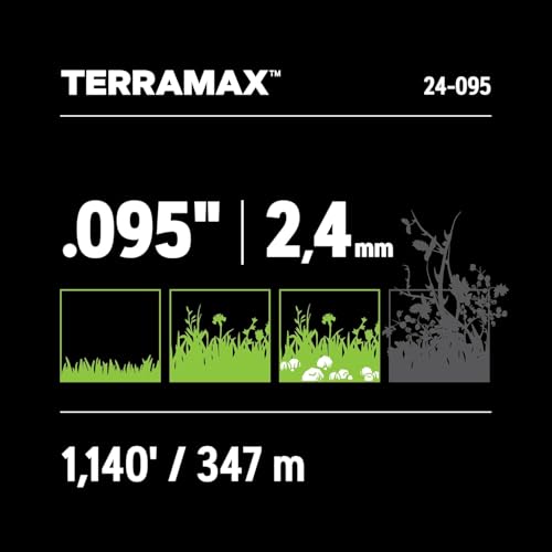 Oregon TerraMax .095" Diameter String Trimmer Line, 5lb Spool (24-095) by Oregon - Image 2