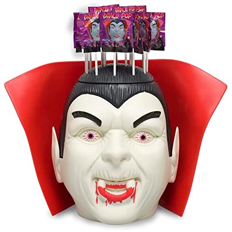 Caramelos Cerdán - Piruletas El Conde Drácula Sabor Cereza Cover