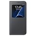 Samsung Galaxy S7 Case S-View Flip Cover - Black