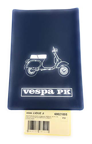 Tasca Porta Documenti Vintage Per Vespa 50 125 Pk S Xl Rush N Fl Fl2 Hp Automatica Plurimatic