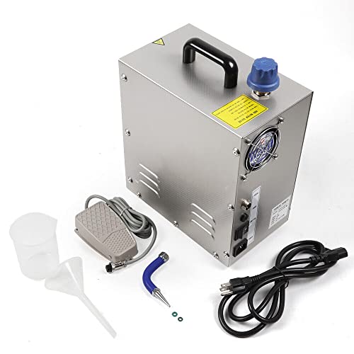Steam Cleaner, Jewelry Steam Cleaner Reliable 304 Stainless-Steel High Pressure Steamer For Jewelry Stores Studios, Car Home Use, 2L 1300W