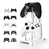 Controller Holder, Soporte para controlador de 2 niveles para Xbox Series X S / Xbox one / PS5 / PS4 / NS / PC, Organizador...