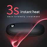 Unigear Handwärmer wiederaufladbar, 5200mAh Wiederverwendbare elektrische Handwärmer Powerbank USB tragbar mit freier Heizstufen von 35-55°C & digitalem Bildschirm, Hitze für Raynauds Outdoor Wandern - 4