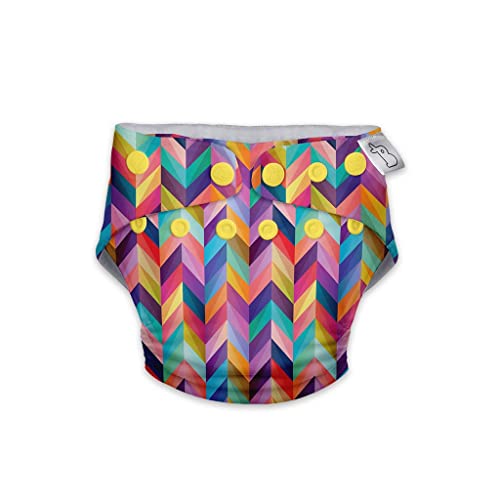 Image of SuperBottoms Swimming Diapers for Babies & Toddlers - Reusable & Adjustable Swim Diapers - Washable Cloth Diapers - Skin Friendly Fabric - Easy to Clean - Fits 3M - 3Y
