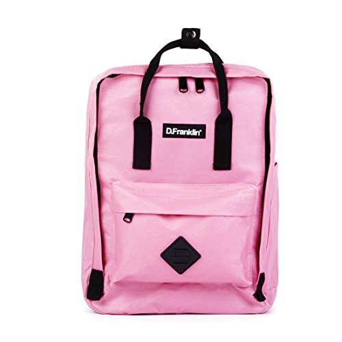 Preisvergleich Produktbild D. Franklin Unisex Erwachsene Backpack Rucksack, Pink, 16x36x27 cm