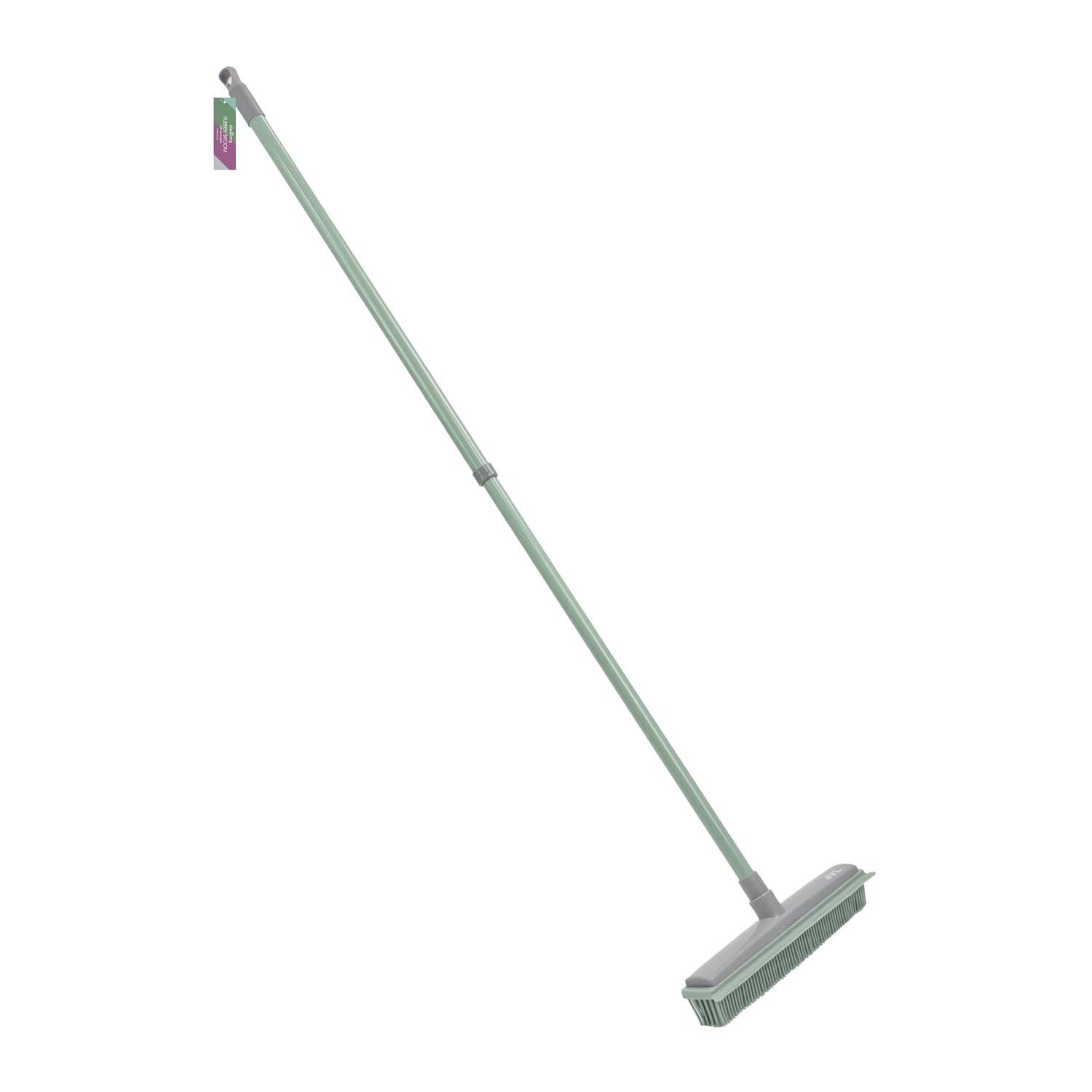 JVL Rubber Broom - 120cm - Green