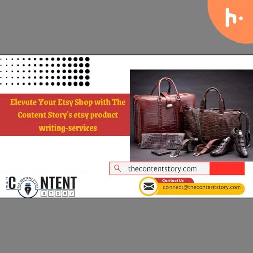 Elevate Your Etsy Shop with The Content Story's etsy product writing-services cover art