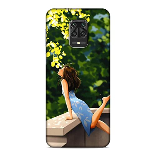 Image of Printed Mobile Back Hard Case Cover for Xiaomi Redmi Note 9 Pro /Note 9 Pro Max | Cute Girl, Sunshine, Cute Dress, Lovely Day-2193