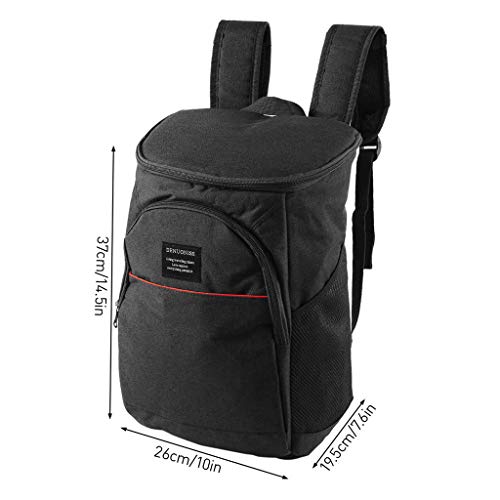 SM SunniMix Mochila térmica mochila isolada leve e à prova de vazamento saco de armazenamento de piq