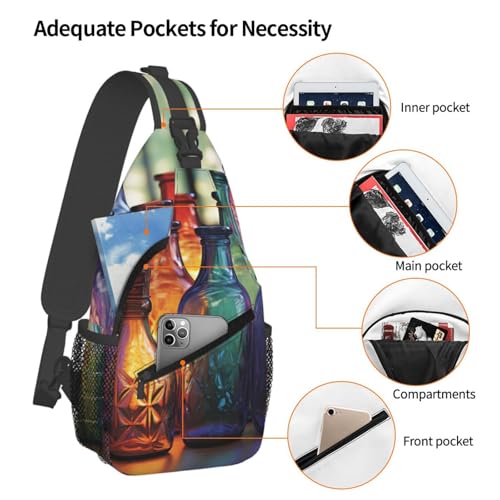 Mochila pequeña tipo bandolera para senderismo miniatura 4