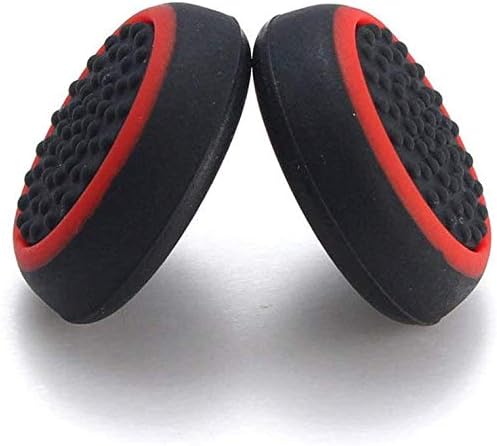 Miniatura 2 de Pulgar Grips Tapa Tapa Palillo Palillo Tapas Joystick para Nintendo Switch NS Nitendo Switch Lite NS JoyCon (Rojo)