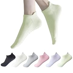 6 Pairs-1black/1gray/1pink/1beige/1green/1purple