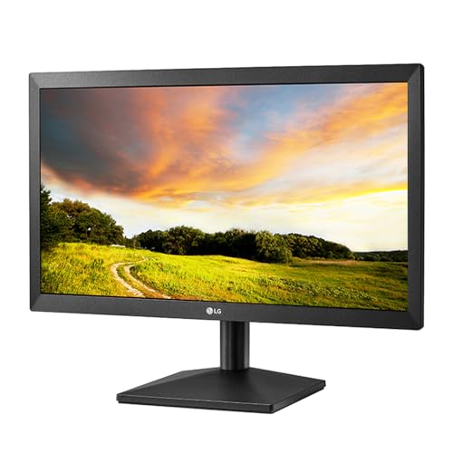 Monitor LG 19.5 LED HDMI, D-SUB ,VESA Preto 20MK400H
