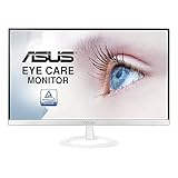 Asus Vz279He W 27 Pollici Monitor, Fhd, 1920 x 1080, Ips, Design Ultra Slim, Hdmi, D Sub, Flicker Free, Filtro Luce Blu, Certificazione Tuv, Bianco, 27 Pollici