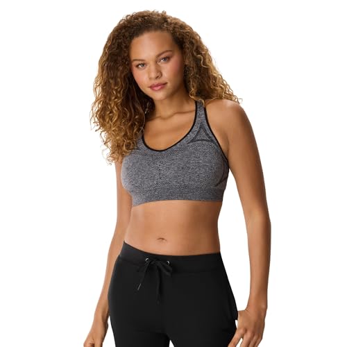 Image of Hanes Women's Seamless Racerback Sports Bra