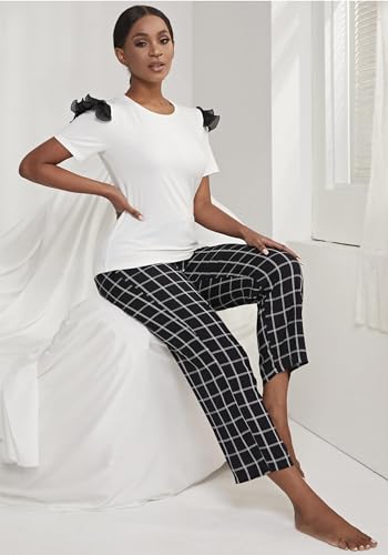 Pyjama femmes ensemble manches courtes pour des soirées cocooning - 5