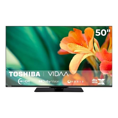Toshiba Téléviseur LED 50UV3463DA, 127 cm, 4K Ultra HD, VIDAA Smart TV, Dolby Vision HDR, Wi-FI