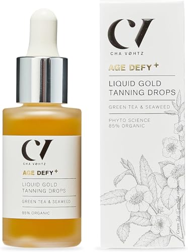 Image of Green People Age Defy+ Liquid Gold Tanning Drops, 30ml