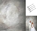 8x10ft Gray Portrait...