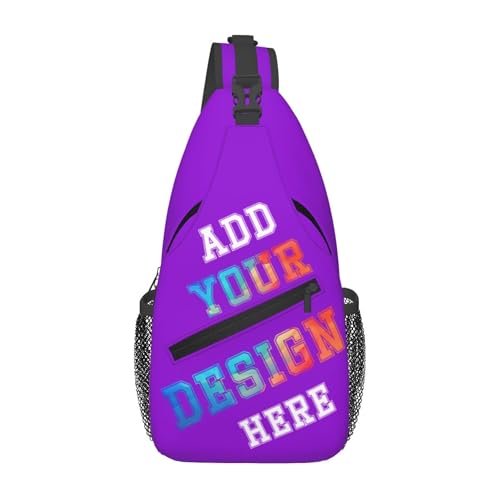 Custom Sling Bag Custom Bag Personalized Crossbody Bags Optional Color Add Your Name Logo Text Image Custom Gifts For Men