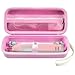 Produktbild Etui kompatibel mit Philips Sonicare ProtectiveClean 4100 6100 5100 6500 7500 wiederaufladbare elektrische Zahnbürste, Reisetasche für Oral-B Pro und Chager & Zubehö (Rosa)