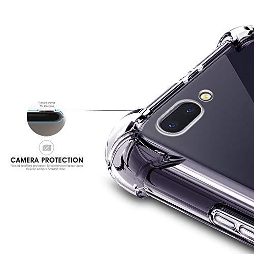 Image of TheGiftKart Crystal Clear Back Cover Case for Oppo A3s | Shockproof Soft TPU Case | Cushioned Edges for Ultimate Protection Back Cover Case for Oppo A3s (TPU, Transparent)