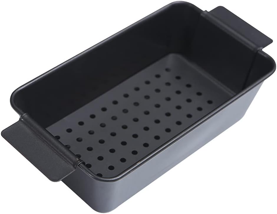 Meatloaf Pan with Insert Rack for Home Indoor Outdoor Barbecue Tray Nonstick Baking Loaf Kitchen Cooking Tool Barbecue Meatloaf