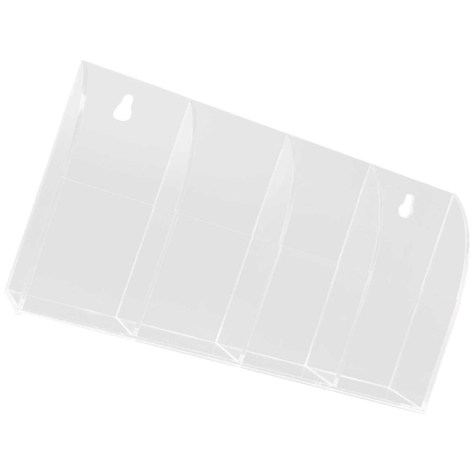 Organizador de control remoto de pared y caja de almacenamiento moderna para el hogar que ahorra espacio
