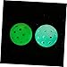 POPETPOP Bright Easy to Spot Pcs Luminous Hole Balls for Practice Outdoor Accessory