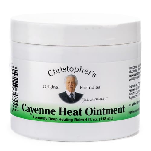 Pommade au piment Cayenne pour soulager la raideur articulaire et le dos 118 ml