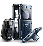 [Protection contre les chutes de qualité militaire]: notre boîtier d'échafaudage Samsung Galaxy Z Flip 5 (5G) est conçu avec une double protection hybride du corps entier pour protéger votre Samsung Galaxy Z Flip 5 (5G) sous tous les angles. Résistant aux chocs / aux chutes / à l'entrée / aux rayures.