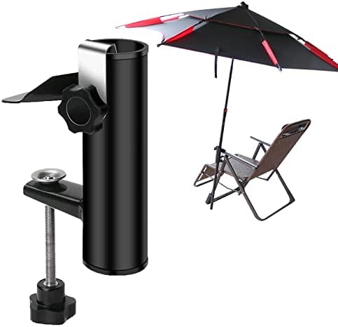 DBPBToU Outdoor Patio Umbrella Clamp Umbrella Clip Umbrella Stand Holder Patio Umbrella Stand for Beach Courtyard Balcony Deck Bleachers Boats