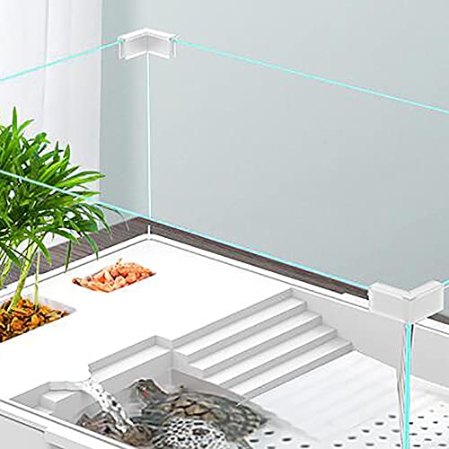 Reptielen Terrarium Kit Lang glazen reptielenterrarium Kweekbox Pet Feeding Box Little Animal Cage voor Spider Schildpad Slakken Hagedis Duizendpoot - Afbeelding 6