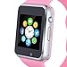 Smartwatch Smart Watch Phone with SD Card Camera Pedometer Text Call Notification SIM Card Slot Music Player Compatible for Android Samsung LG Huawei and IPhone (Partial Functions) for Women Girl Kids