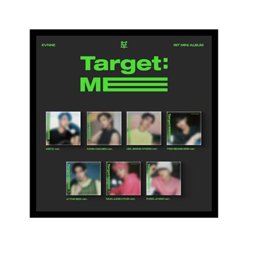 EVNNE Target ME Digipack CD album k-pop version aléatoire