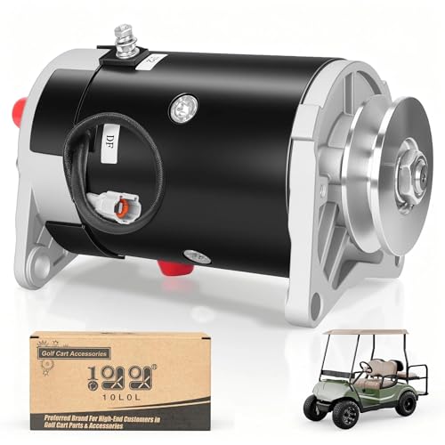 10L0L Golf Cart Starter Generator 23A 12V for Yamaha G16 G19 G20 G21 G22 G29 1996-Up OEM JN6H110001 JN6H110002 GSB107-06 GSB107-06E GSB107-06F 15422N