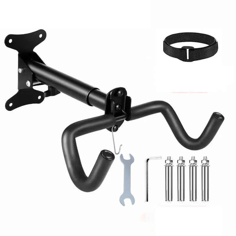 Support mural vélo orientable 360° et télescopique charge lourde 30kg