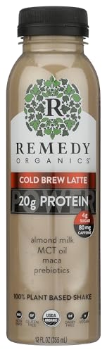 REMEDY ORGANICS Organic Cold Brew Keto Beverage, 12 FZ