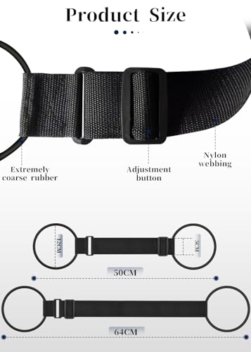 Image of 2Pcs Luggage Straps Bag Bungee Luggage Straps Suitcase Adjustable Belt,Add a Bag Easy to Travel Suitcase Elastic Strap Belt Luggage Accessories(Black-2Pcs)
