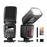 PHOTOOLEX flash Speedlite Compatible with Canon Sony Nikon Panasonic Olympus Pentax and More DSLR Cameras, Digital Camera Speedlight with Standard Hot Shoe for Studio Outdoor Photography Photoshoot