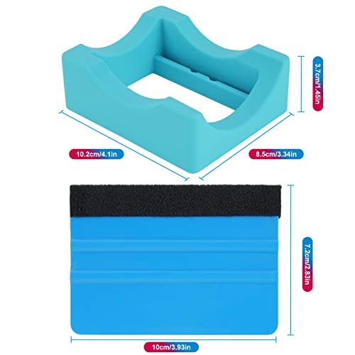 Wior Cup Cradle For Crafting Tumbler, Silicone Cup Cradle With Felt Squeegee Tool To Apply Vinyl Decals, Tumbler Holder For Crafts For Cups Bottles #TOP4