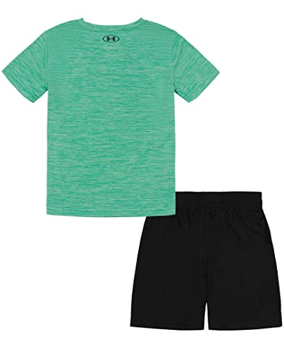 Under Armour boys Short Sleeve Tee and Short Set, Lightweight and Breathable2