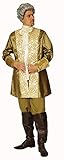  K31250836-46-48 beige-Gold Herren Rokokojacke Prinzenkostüm Gr.46-48