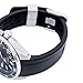 Crafter Blue 22mm Black Rubber Watch Band for Seiko Samurai SRPB51 SRPB09 SRPB53