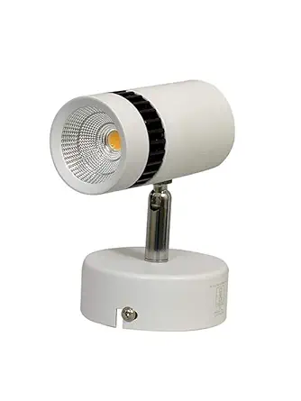 6W Warm White LED Spot Focus Wall Light, Aluminum Body, for Home, Office, Bedroom, Living Room, Kitchen, Dining Room, Bathroom, Hallway, Stairwell, Porch, Deck, Balcony