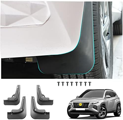 Amazon.com: TOPGRIL Mud Flaps Kit for 2024 Hyundai Tucson 2022 2023 Mud ...