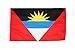 Antigua and Barbuda National Country Flag - 3 foot by 5 foot Polyester (New)