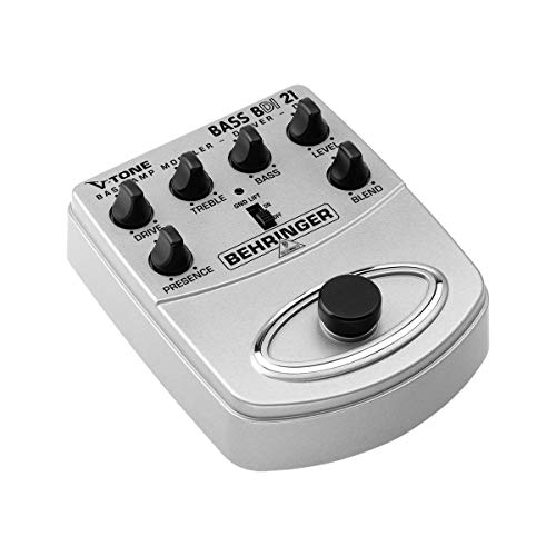PEDAL PARA CONTRABAIXO BEHRINGER BDI21 V-TONE MODELADOR E DI